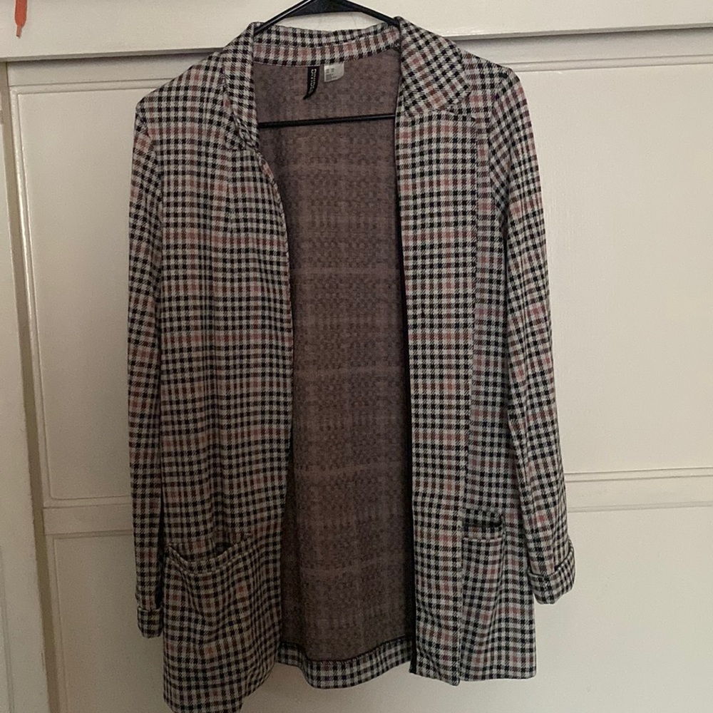Plaid Blazer